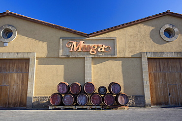 Bodegas Muga winery at Haro in La Rioja province of Northern Spain