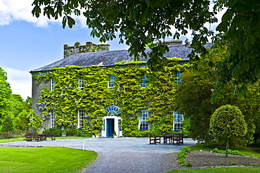 The famous Ballymaloe House Hotel and Cookery School, Shanagarry, County Cork, Ireland