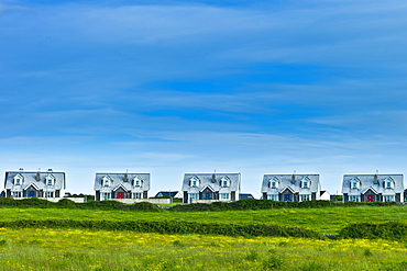 Newly built holiday homes at Liscannor in County Clare, West Coast of Ireland