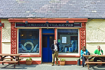 Morrissey's Village Pub traditional bar in Carrigaholt, County Clare, West of Ireland