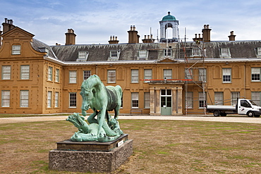 Renovation work at Stratfield Saye House, Hampshire, United Kingdom