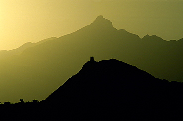 On the road to Nizwa, Oman