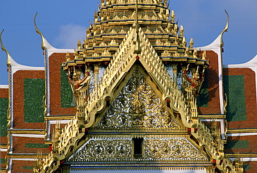 Detail of the Grand Palace, Bangkok, Thailand