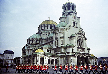 Alexander Nevsky Cathedral in Sofia, Bulgaria, Eastern Europe