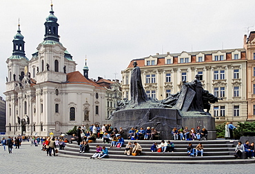 Old Town Square in Prague, Czech Republic