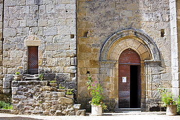 Chateau de la Marthonie, XV, XVI, XVII Century architecture, in St Jean de Cole, France