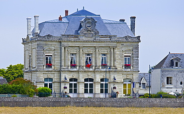 Town Hall, La Mairie, at Les Rosiers Sur Loire in the Loire Valley region, France