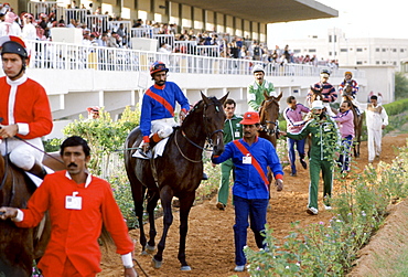 Horseracing in Riyadh, Saudi Arabia