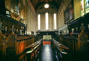 Chapel at Jesus College, Cambridge University, England, UK