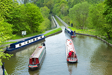 Pontcysyllte Aqueduct, UNESCO World Heritage Site, Llangollen Canal, North Wales, United Kingdom, Europe