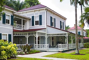 Winter estate home, Seminole Lodge, of magnate Thomas Edison at Fort Myers, Florida, USA