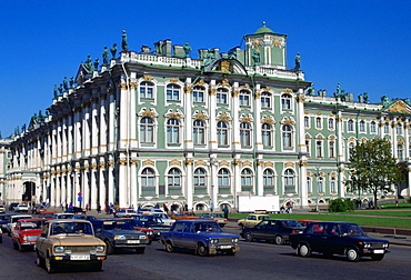 The State Hermitage Museum  in St Petersburg in Russia