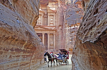 The Treasury Building, Petra, Jordan