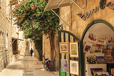 Street scene, Old City, Jerusalem, UNESCO World Heritage Site, Israel, Middle East