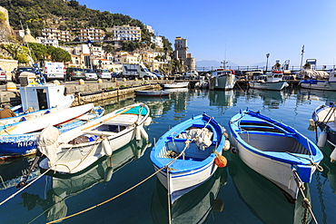 Cetara, picturesque and unpretentious fishing village, Amalfi Coast, UNESCO World Heritage Site, Campania, Italy, Europe