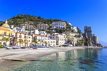 Cetara, picturesque and unpretentious fishing village, Amalfi Coast, UNESCO World Heritage Site, Campania, Italy, Europe