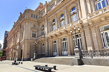 Teatro Colon, historic theatre, Plaza Lavalle, Congreso and Tribunales, Buenos Aires, Argentina, South America