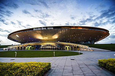 Mercedes Benz Arena in Shanghai Pudong, Shanghai, China, Asia 