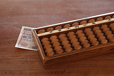 Traditional Japanese Soroban (Abacus)