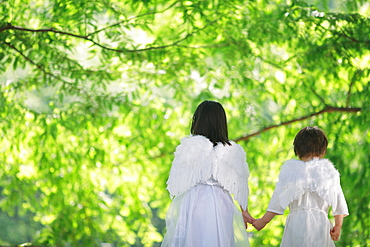 Children Dressed as Angels