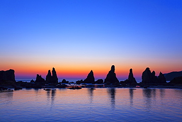 Hashigui Rocks, Wakayama Prefecture, Japan