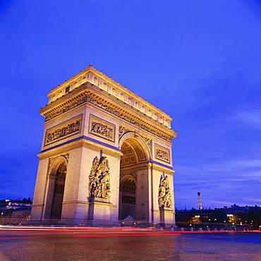 Triumphal Arch, Paris, France