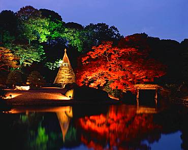 Rikugien Garden, Tokyo, Japan