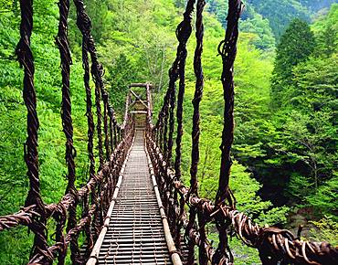 Okuiya Kazura Bridge, Tokushima, Japan