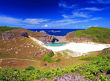 Ogasawara Islands, Ougi Pond in Minami Island, Tokyo, Japan