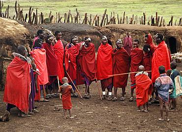 Masai Village in Ngorongoro