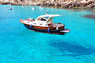 Boat in Lampedusa, Italy