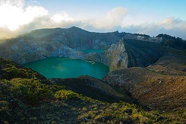 Kelimutu crater, Indonesia