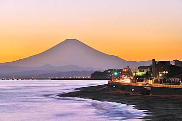 Beautiful view of Mount Fuji