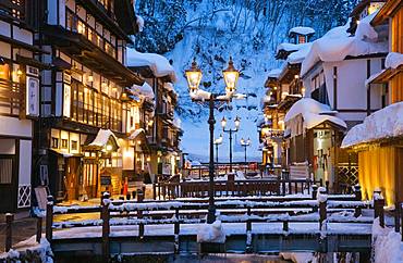 Ginzan Onsen, Yamagata, Japan