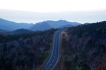 Shiretoko Crossing, Hokkaido, Japan