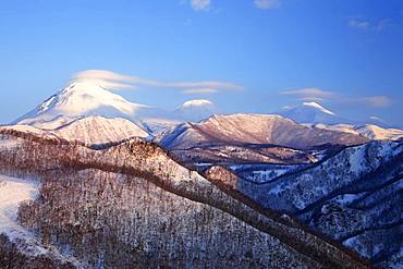 Shiretoko Mountain Range, Hokkaido, Japan