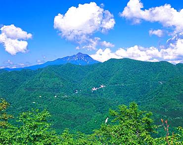 Mt.Iwaki from Shirakami-Sanchi, Aomori, Japan