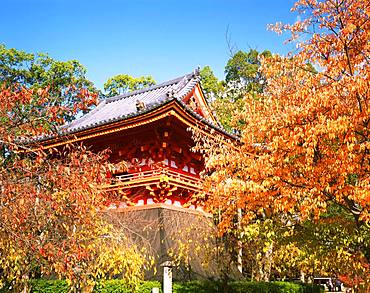 Ninnaji Temple, Belfry, Kyoto, Japan