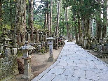 Okunoin Cemetery, Koyasan, Wakayama, Japan