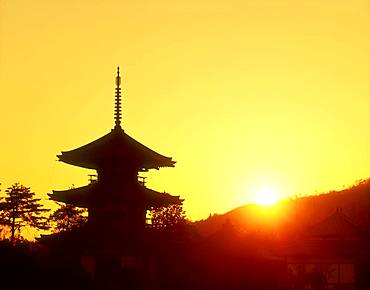 Hokki-ji, Nara, Japan