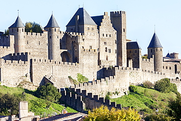 The citadel of Carcassonne (France)
