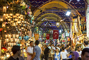 The Grand Bazaar, Istanbul, Turkey