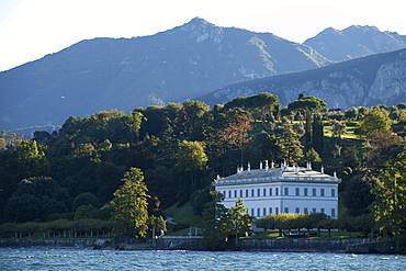 View of Villa Melzi with Park in Bellagio, Lake Como, Italy