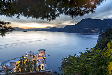 Hotel Casa Angelina, a view over the coast, Amalfi Coast, Italy