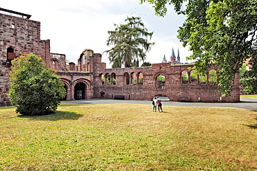 Ruins of Imperial Palace in Gelnhausen, Hesse, Germany