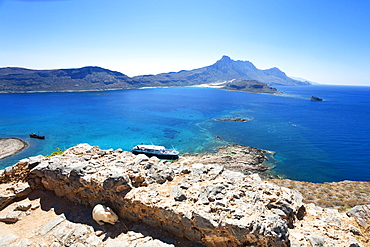 Island Gramvoussa and Tigani, Greece