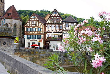 View of Schwabisch Hall, Germany