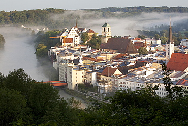 Wasserburg am Inn in Rosenheim, Bavaria, Germany