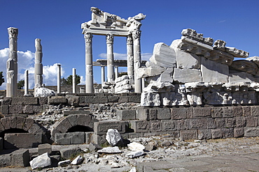 Ancient ruins of Bergama in Izmir, Aegean, Turkey