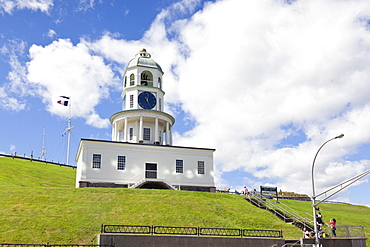 View of Old Town Clock in Halifax, Nova Scotia, Canada